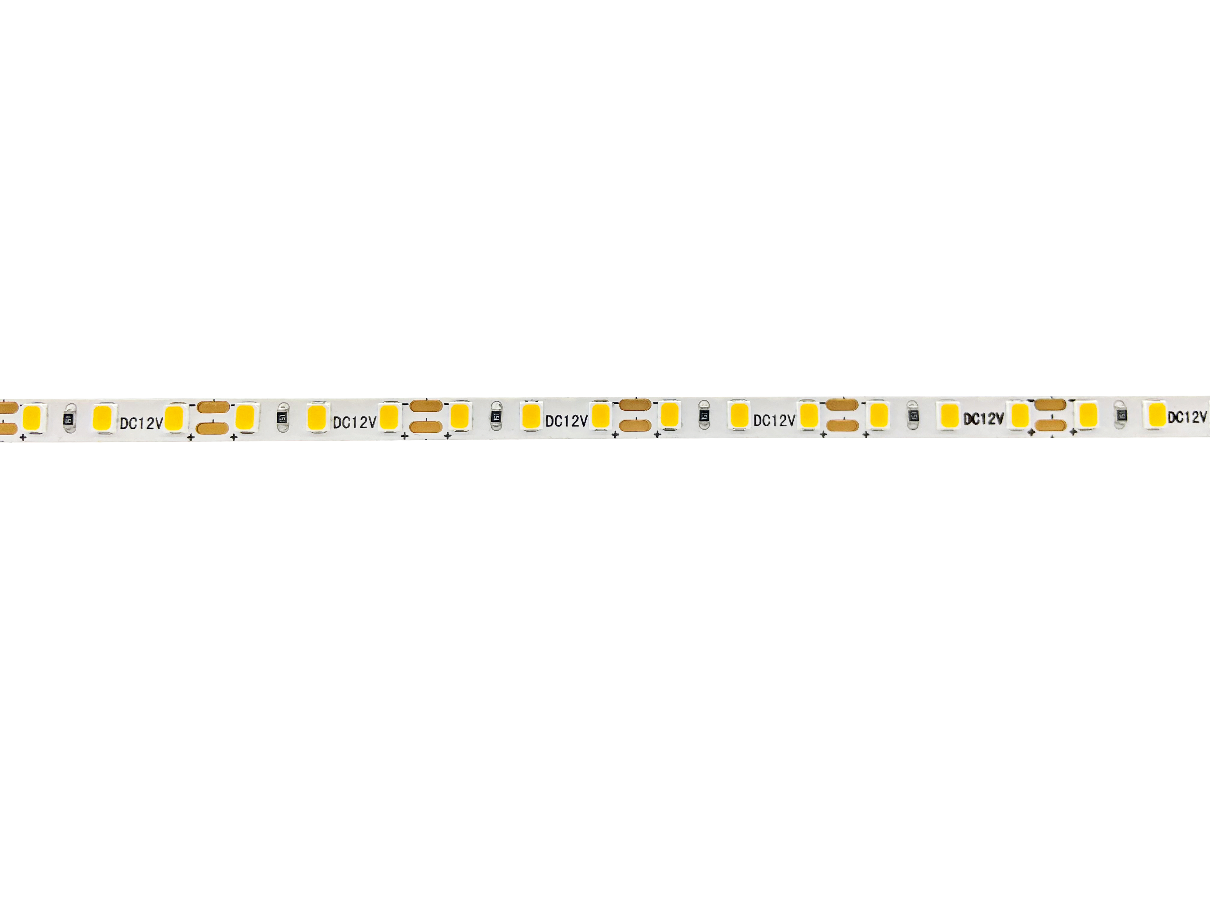 FITA LED 2835 5mm 12V 9,6W/m IP20 120L/m 1000LM/m 2700k IRC 80 5m 3568/804