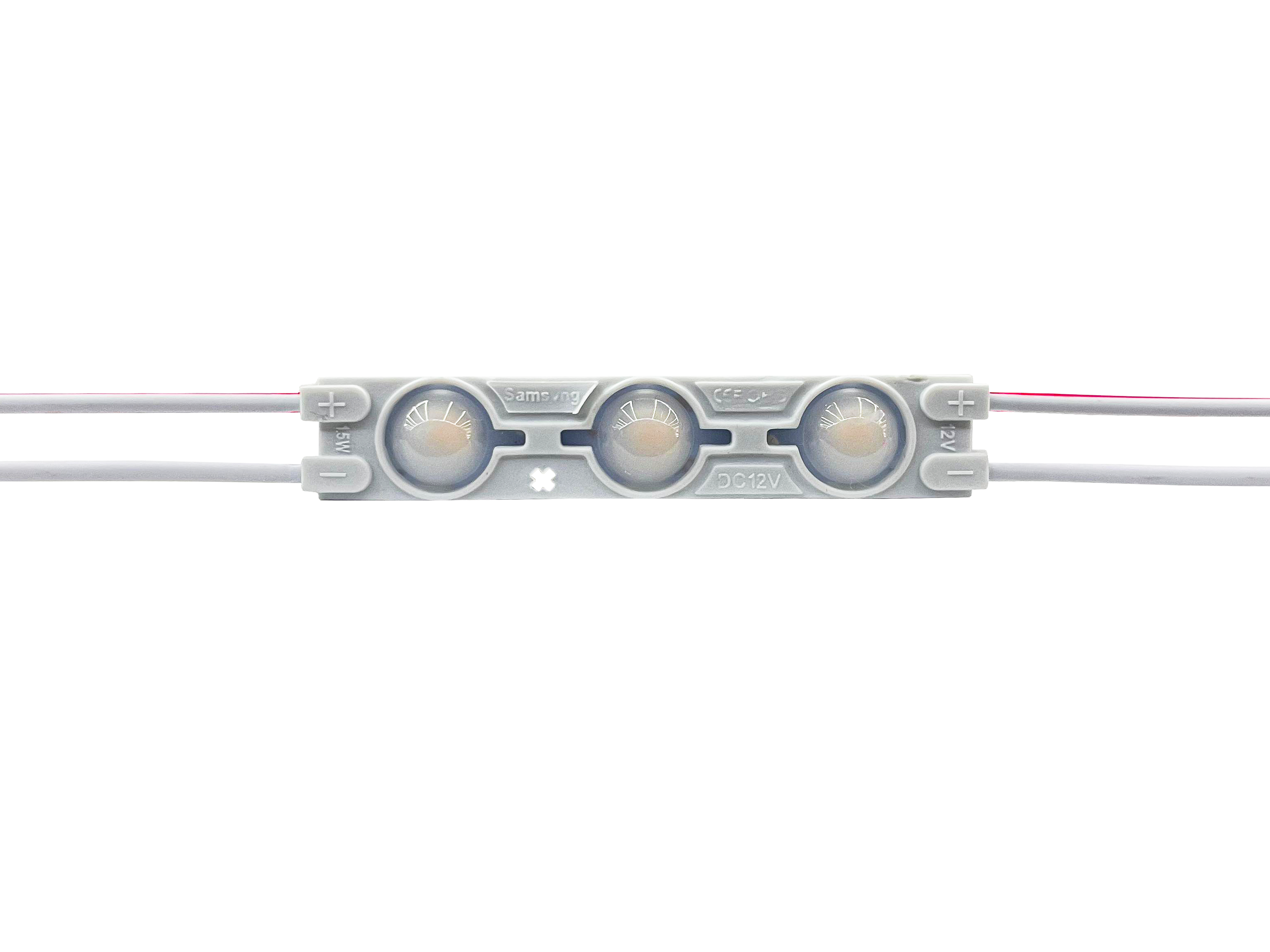 100 MÓDULO DE LED 2835 IP67 3 LEDS 1.5W 150 LÚMES/PEÇA - Branco Frio 6500k 3599/859