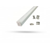 Perfil de Alumínio para fita de LED - Sobrepor 3 metros - 19.8mm