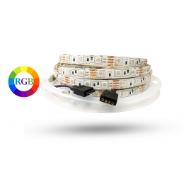 Fita LED 5050 IP65 (Uso Externo) - Rolo 5m (300Leds) RGB Fita LED 5050 IP65 (Uso Externo) - Rolo 5m (300Leds) RGB