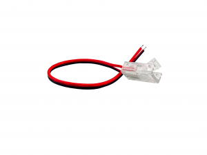 100 Conector Emenda Fita Led 8 mmCOB com fio 3573/809