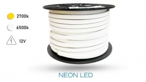 Fita Led Neon SMD 2835 120Led/m 24 Lm por Led IP67 - 8w