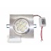 Luminária 7 POWER LEDs Embutir Quadrada 8,5W